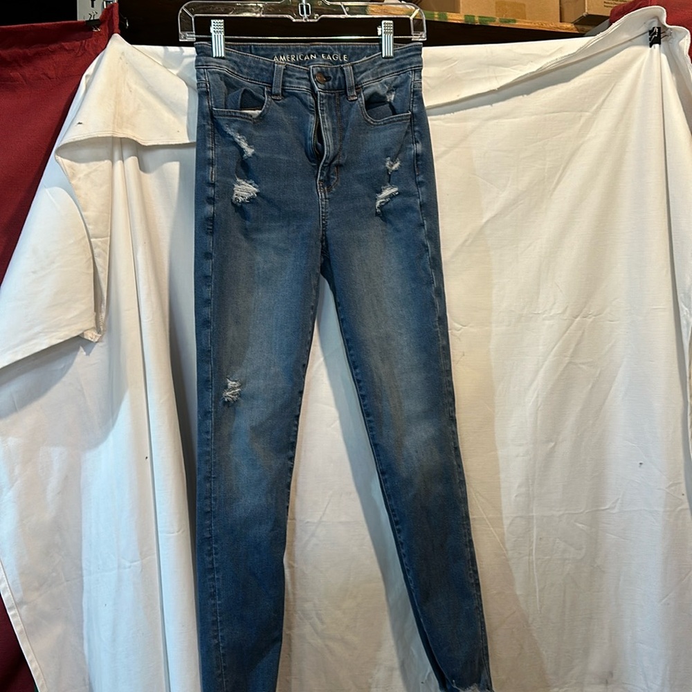 High rise jegging